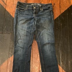 American Eagle Stretch Straight Long Leg Pants